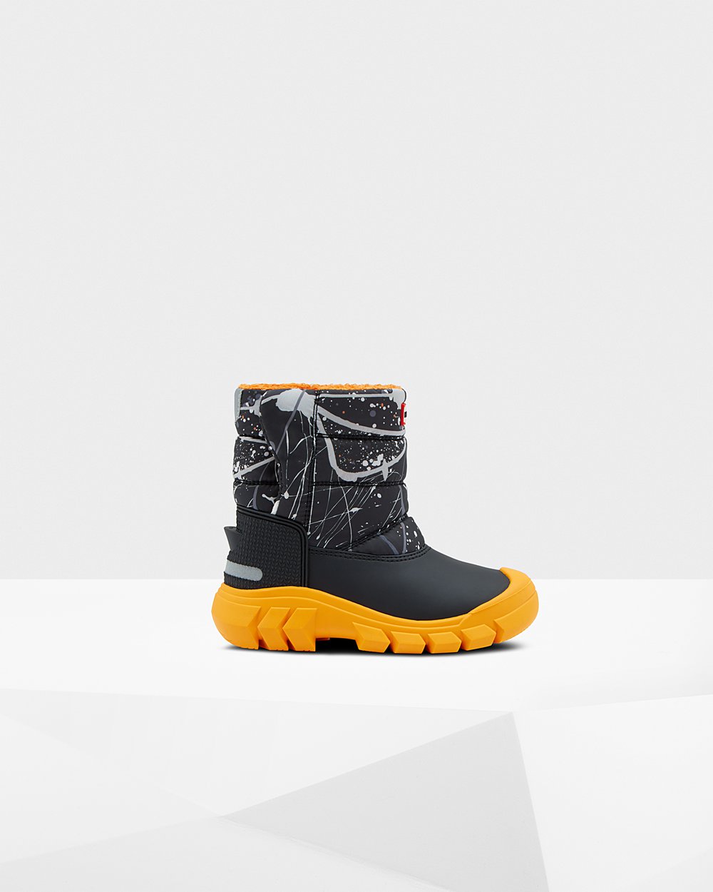 Botas De Neve Hunter Criança Cinzentas Pretas - Original Little Insulated - 75KZULPDO